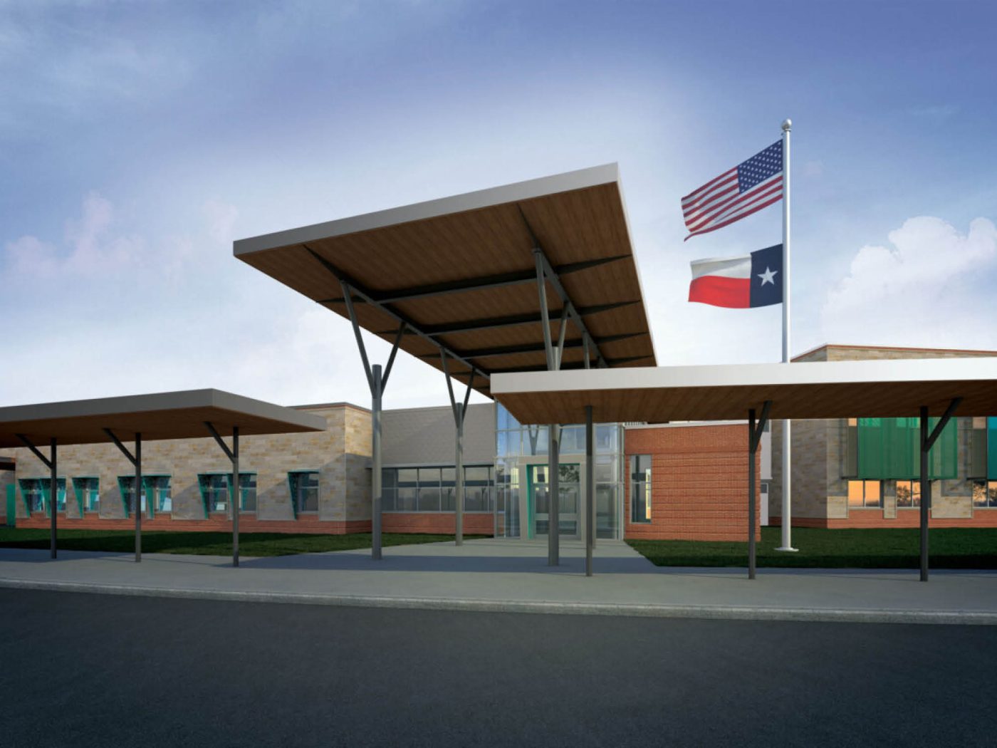 Header - Uvalde ISD Elementary School render