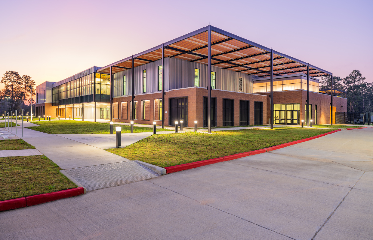 City of Conroe Oscar Johnson Community Center - Conroe, TX - Exterior view