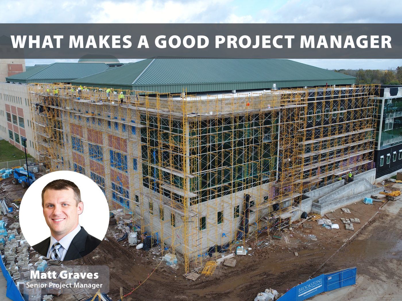 Article header - What Makes a Good Project Manager by Matt Graves (Construction Yeti)