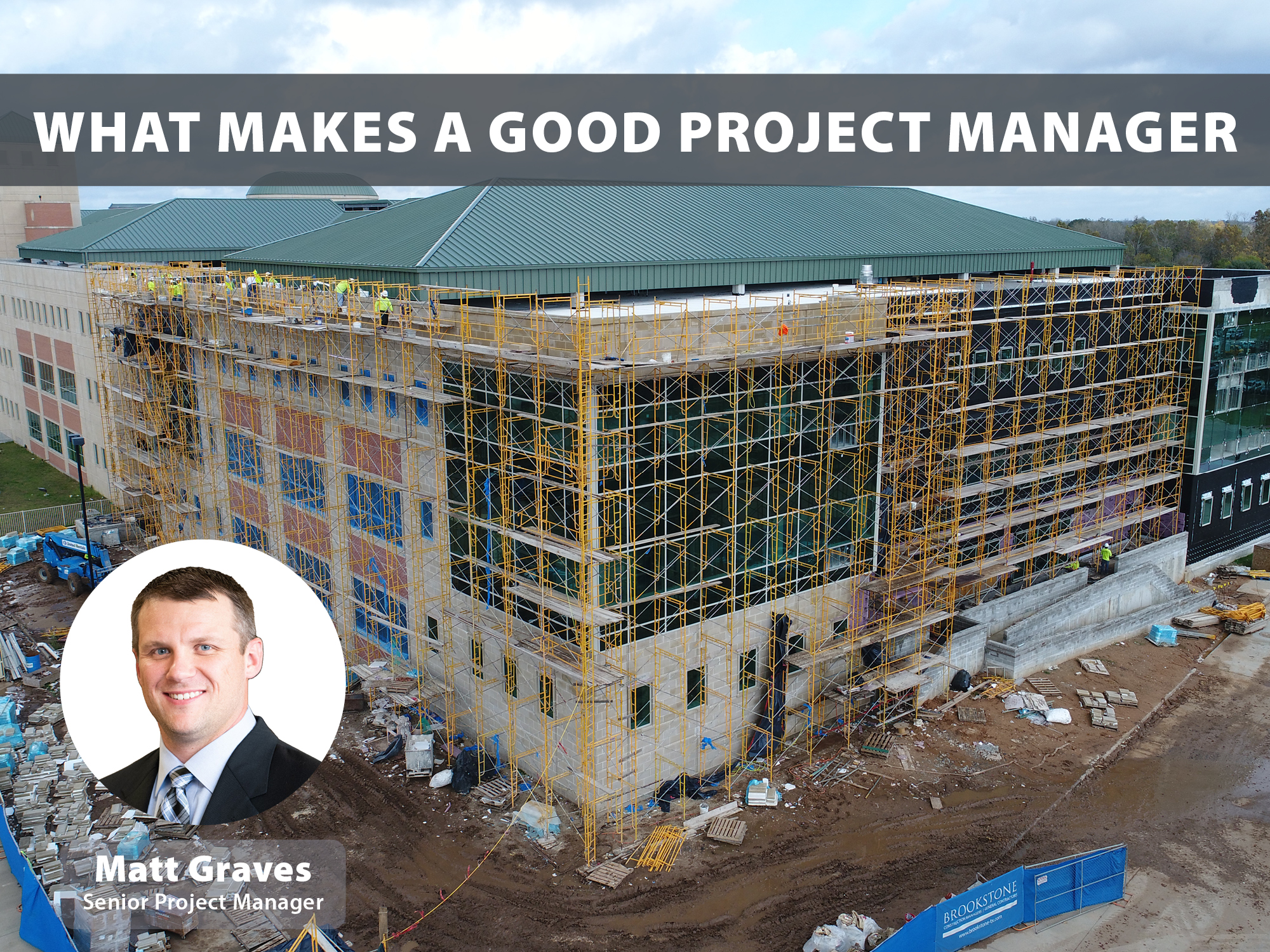 Article header - What Makes a Good Project Manager by Matt Graves (Construction Yeti)