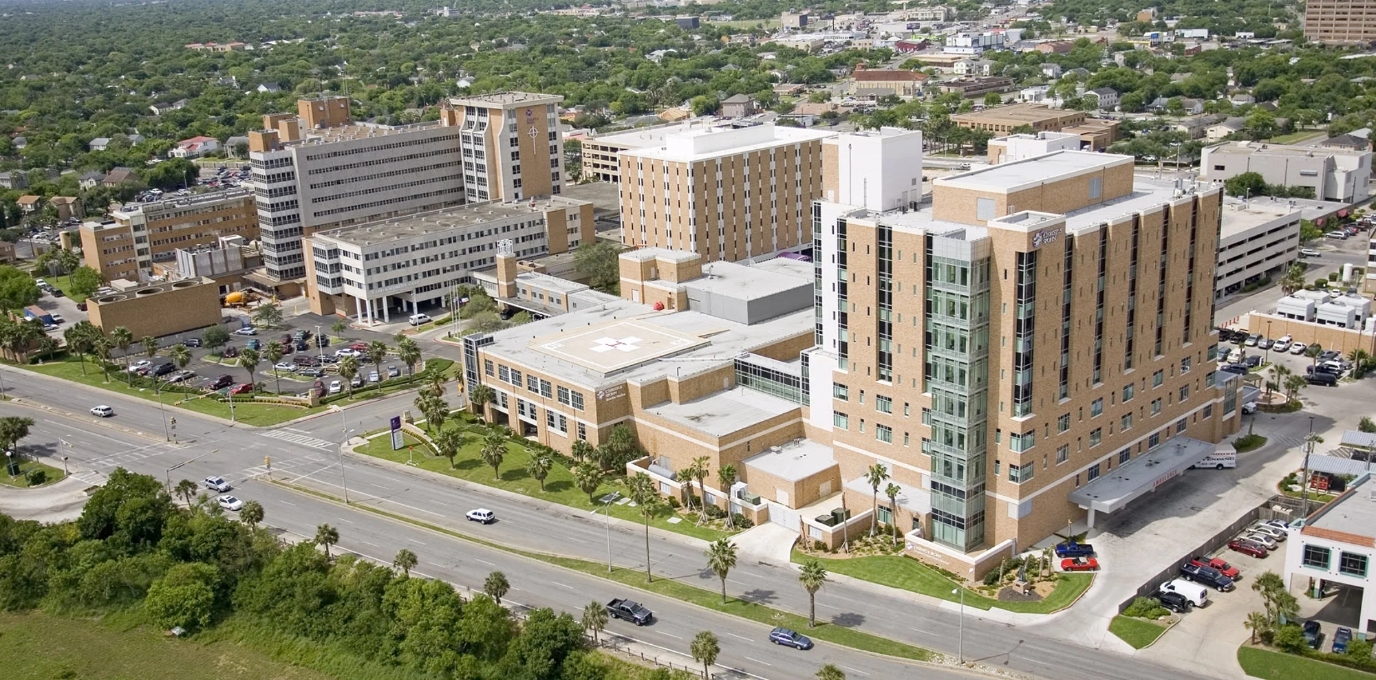 Christus Spohn Aerial