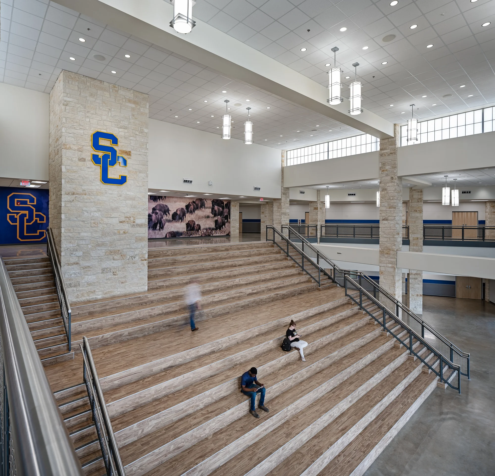 Samuel Clemens High School Main Stairs