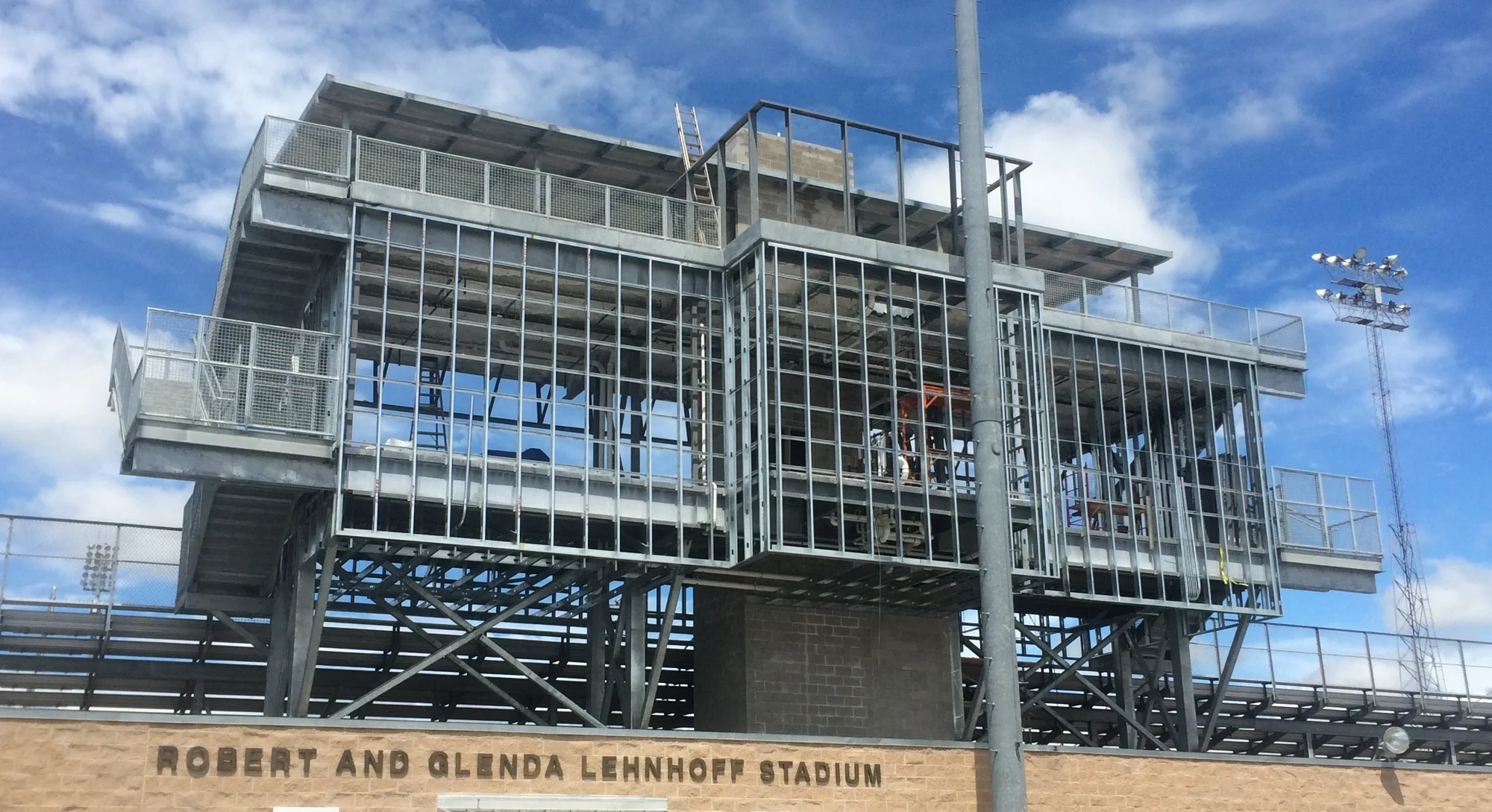 Lehnhoff Stadium Box construction