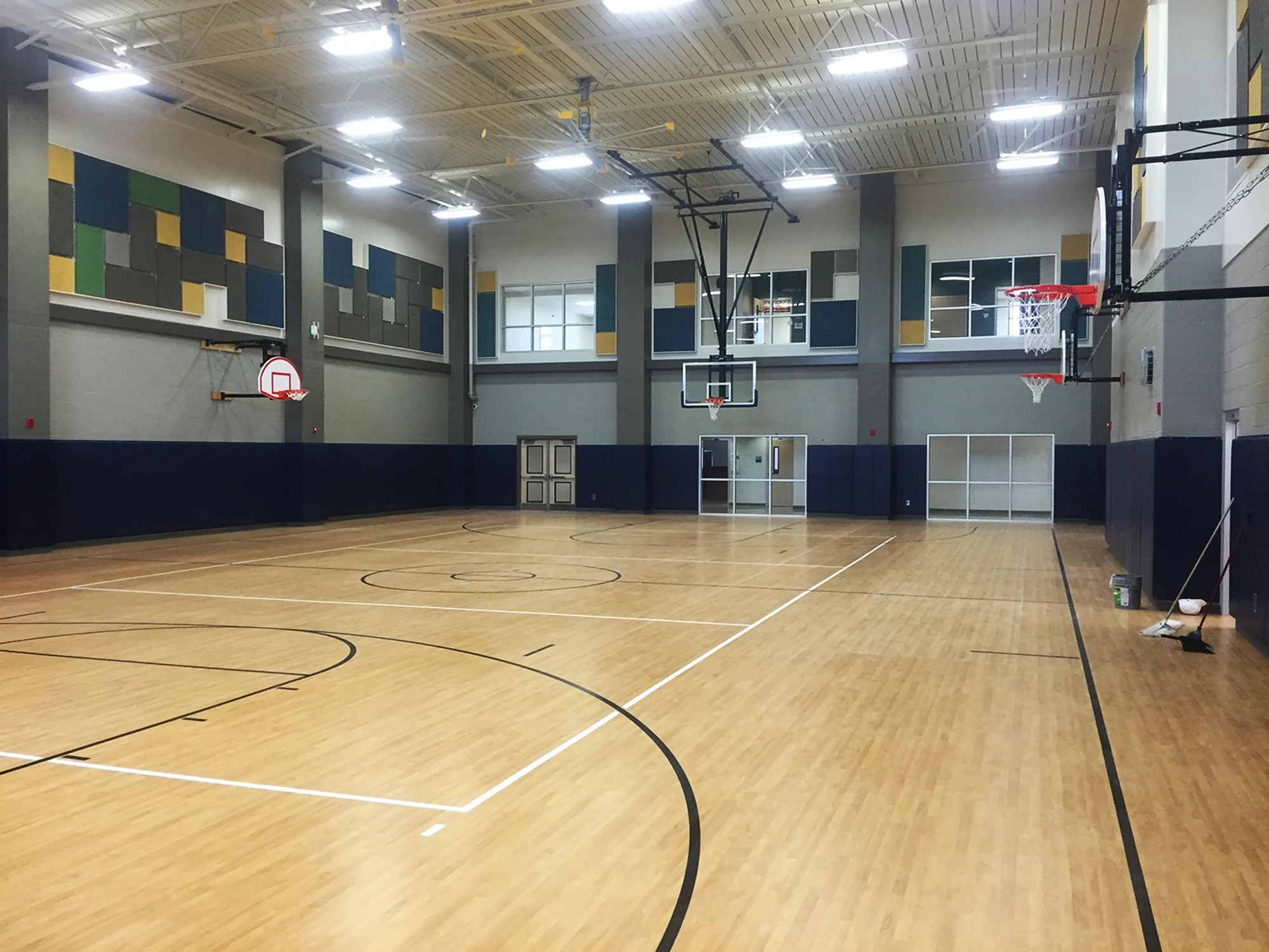 Schertz-Cibolo-Universal City ISD basketball court
