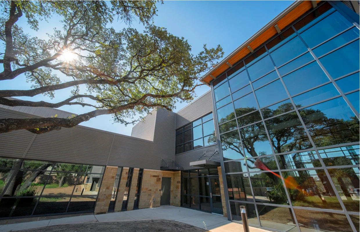 West Lake Hills City Hall and Police Complex - exterior back view