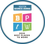 Houston Business Journal - 2025 Best Places to Work Award Winner logo